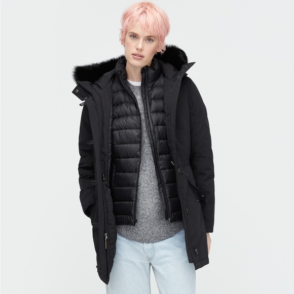 NWT UGG Adirondack Parka Ladies 3 in 1 Jacket & Down Vest Sz Sm - Picture 16 of 16